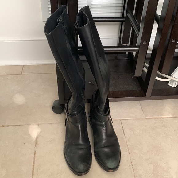 Cole Haan Tall Black Boots - Picture 2 of 5